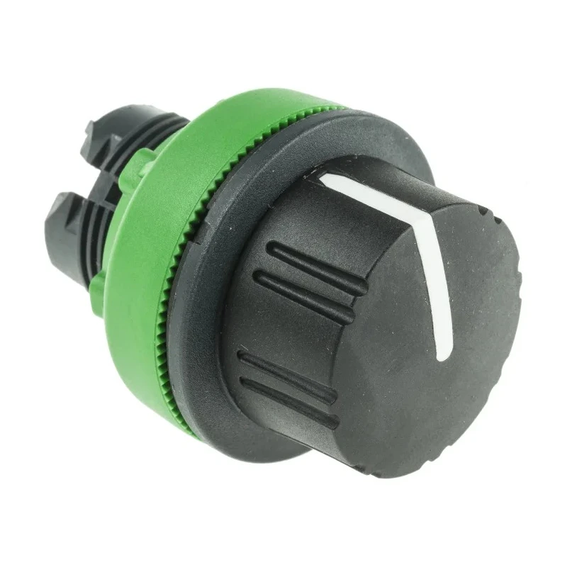 Schneider Electric Harmony XB5 Series 3 Position Selector Switch Head 30 mm Cutout Black Handle IP67 IP69K IP66 ZB5FD59