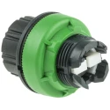 Schneider Electric Harmony XB5 Series 3 Position Selector Switch Head 30 mm Cutout Black Handle IP67 IP69K IP66 ZB5FD59