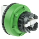 Schneider Electric Harmony XB5 Series 3 Position Selector Switch Head, 30 mm Cutout, White Handle, IP66, IP67, IP69K ZB5FD501