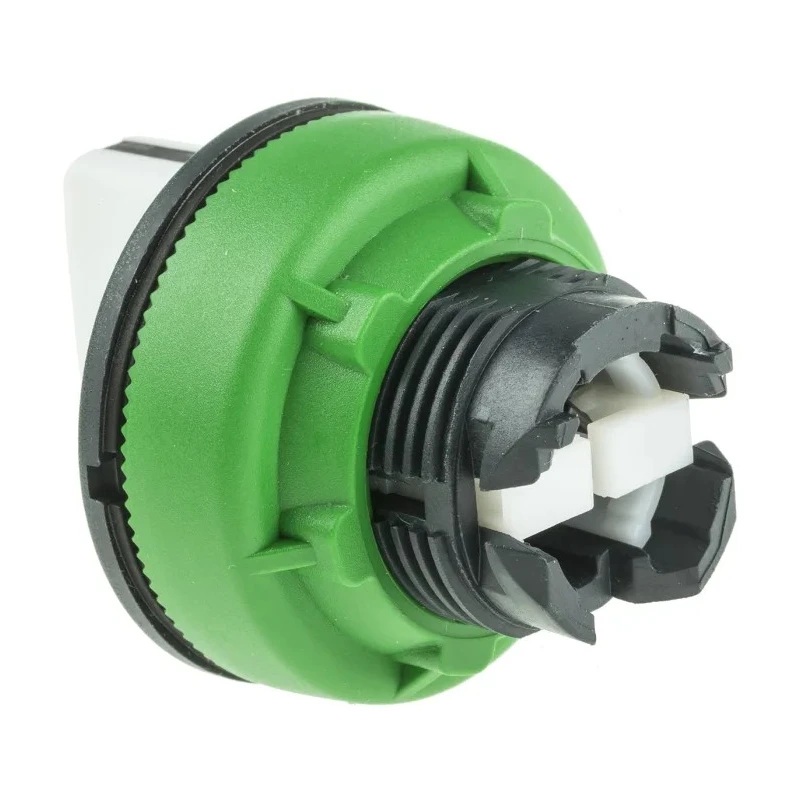 Schneider Electric Harmony XB5 Series 3 Position Selector Switch Head, 30 mm Cutout, White Handle, IP66, IP67, IP69K ZB5FD501