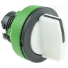 Schneider Electric Harmony XB5 Series 3 Position Selector Switch Head 30 mm Cutout White Handle IP69K IP67 IP66 ZB5FD801