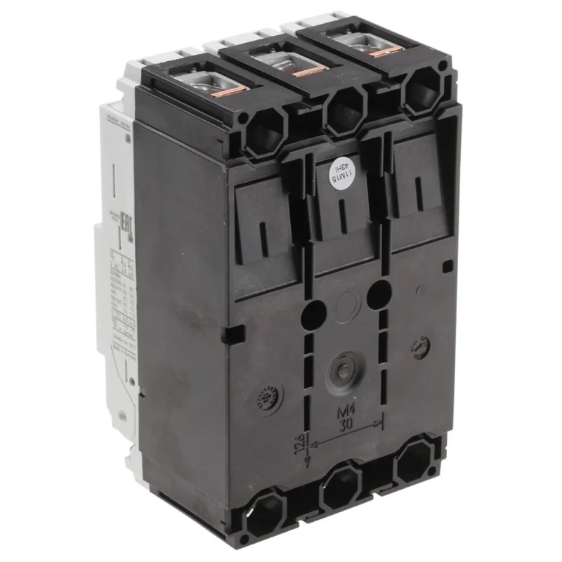Eaton xEnergy Molded Case Circuit Breaker 3-Pole 125A 690V AC/750V DC Thermal Magnetic Lever Reset 259086 NZMN1-A125