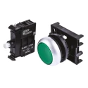 Eaton RMQ Titan M22 Series Green Momentary Push Button Head 22 mm Cutout IP69K 78639213 M22-DL-G+M22-A+M22-LED230-G