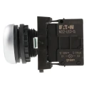Eaton RMQ Titan M22 Series Green Momentary Push Button Head, 22 mm Cutout, IP69K 78639208 M22-DL-G+M22-A+M22-LED-G