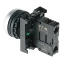 Eaton RMQ Titan M22 Series Green Momentary Push Button Head, 22 mm Cutout, IP69K 78639208 M22-DL-G+M22-A+M22-LED-G