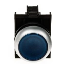 Eaton RMQ Titan M22 Series Blue Momentary Push Button Head 22 mm Cutout Diameter IP69K 78639210 M22-DL-B+M22-A+M22-LED-B