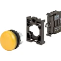 Eaton Flush Rear Surface Mount Yellow LED Pilot Light RMQ Titan M22 22 mm Cutout 12 V 30 78639222 M22-L-Y+M22-A+M22-LED230-W