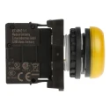 Eaton Flush Rear Surface Mount Yellow LED Indicator RMQ Titan M22 22 mm Cutout 12 V 30 V AC 78639217 M22-L-Y+M22-A+M22-LED-W