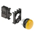 Eaton Flush Rear Surface Mount Yellow LED Indicator RMQ Titan M22 22 mm Cutout 12 V 30 V AC 78639217 M22-L-Y+M22-A+M22-LED-W