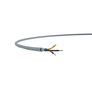 Lapp OLFLEX CLASSIC 115 CY Control Cable, 3 Cores 20 AWG, 100 m, Screened Stranded, Silver Grey Polyvinyl Chloride 1136103