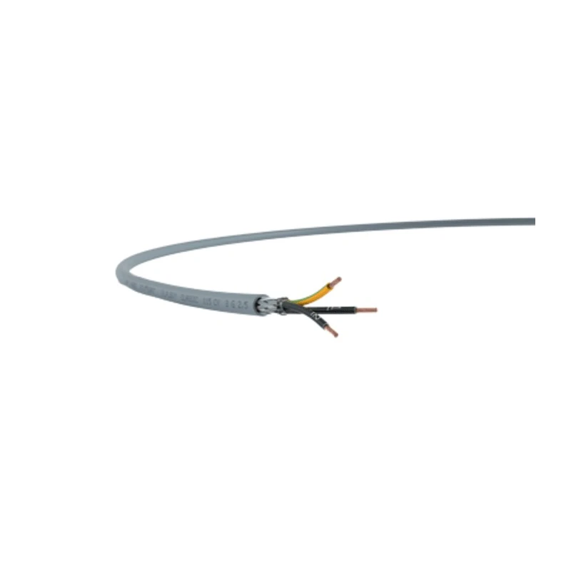 Lapp OLFLEX CLASSIC 115 CY Control Cable, 3 Cores 20 AWG, 100 m, Screened Stranded, Silver Grey Polyvinyl Chloride 1136103