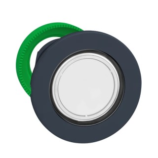 Schneider Electric White Round Pilot Light Head 30 mm Cutout Harmony XB5 Series ZB5FV013