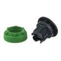 Schneider Electric Harmony Series White Momentary Push Button Head 30 mm Cutout IP69K IP67 IP66 ZB5FL1