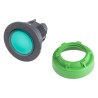 Schneider Electric Harmony Series Green Momentary Push Button Head 30mm Cutout Plastic IP66 IP67 IP69K ZB5FW333