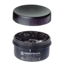 Werma 640 Series Terminal Unit 230V AC/DC Tube Mounting Spring Terminal IP65 