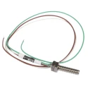 Assemtech Reed Switch Cylindrical Body Nickel Plated Brass, 100V AC, 1A, Length 28mm PTC 130/30