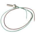 Assemtech Reed Switch Cylindrical Body Nickel Plated Brass, 100V AC, 1A, Length 28mm PTC 130/30