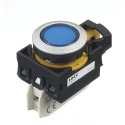 Idec Illuminated Push Button Switch Panel Mount Blue LED 22 mm Cutout IP66 240V CW4P-1EQM4S
