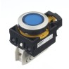 Idec Illuminated Push Button Switch Panel Mount Blue LED 22 mm Cutout IP66 240V CW4P-1EQM4S