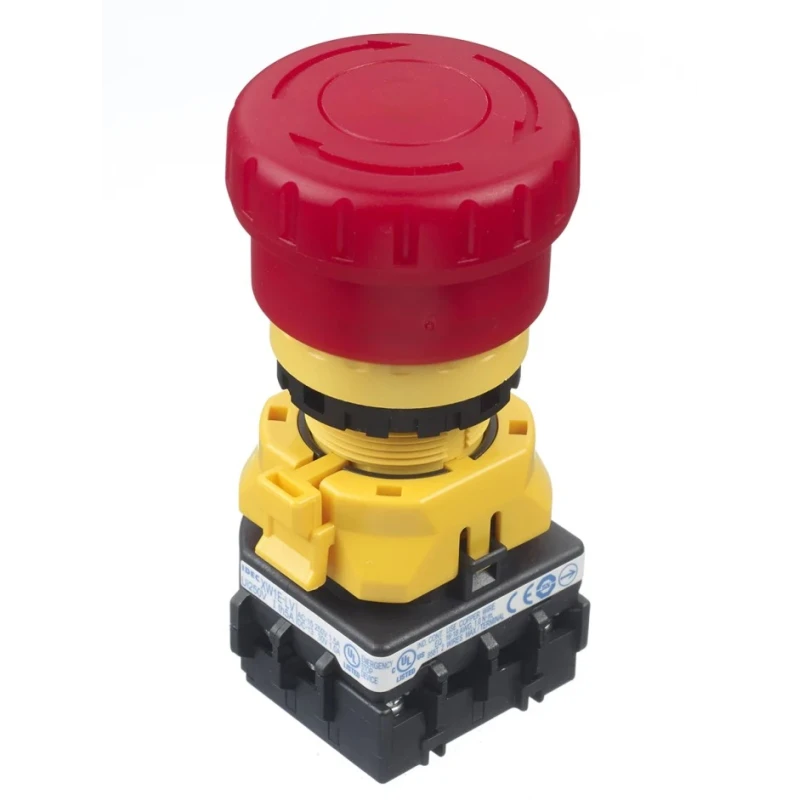 Idec XW Series Contact Block with 2 NC Contacts, Red LED Indicator, 24 V AC/DC Screw Terminal XW1E-LV402Q4MFR