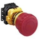 Idec XW Series Contact Block with 2 NC Contacts, Red LED Indicator, 24 V AC/DC Screw Terminal XW1E-LV402Q4MFR
