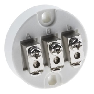RS PRO Thermocouple Terminal Block for Use with Thermocouple and Platinum Resistance Thermometer Connection Blocks 455-3839