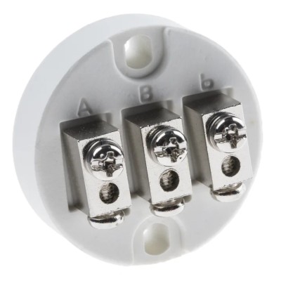RS PRO Thermocouple Terminal Block for Use with Thermocouple and Platinum Resistance Thermometer Connection Blocks 455-3839