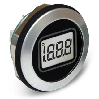 Lascar Digital DC Voltmeter LCD Display 3.5-Digits ±1% Accuracy 8mm Digit Height 0-50°C EM 32-1B