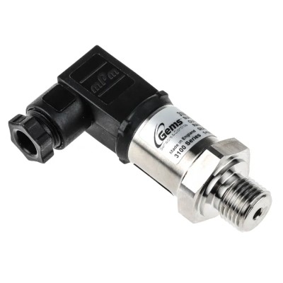 Gems Sensors 3100 Series Pressure Sensor 0 to 250 bar Relative, Analogue Output, CE Certified, IP65, UK 3100B0250S01B000