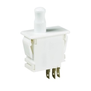 C & K Door Micro Switch with DPDT Plunger Actuator, 10 A Contact Current, Operating Temperature -40 °C to 85 °C DS2D6CQ3
