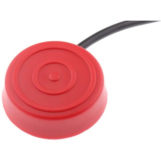 RS PRO Foot Switch Bellow Momentary Foot Switch SPST Polyvinyl Chloride 50mA Contact Current 456-1717