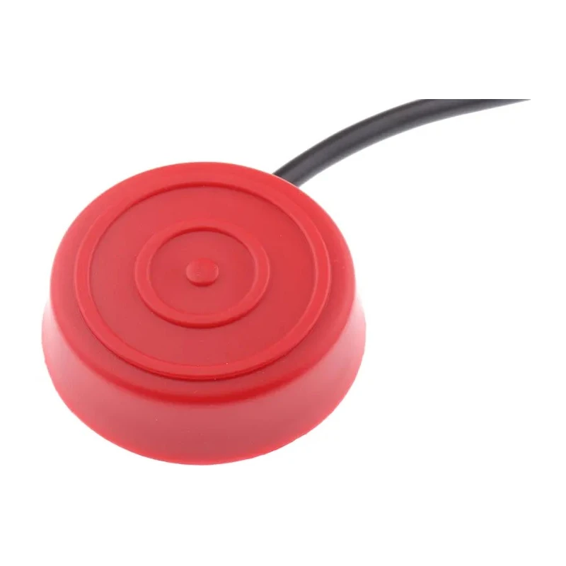RS PRO Foot Switch Bellow Momentary Foot Switch SPST Polyvinyl Chloride 50mA Contact Current 456-1717