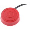 RS PRO Foot Switch Bellow Momentary Foot Switch SPST Polyvinyl Chloride 50mA Contact Current 456-1717