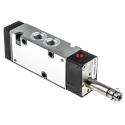 Norgren Pneumatic Solenoid Valve Pneumatic 5-Port Aluminium Body 1/8 in G Thread V60A513A-A2000