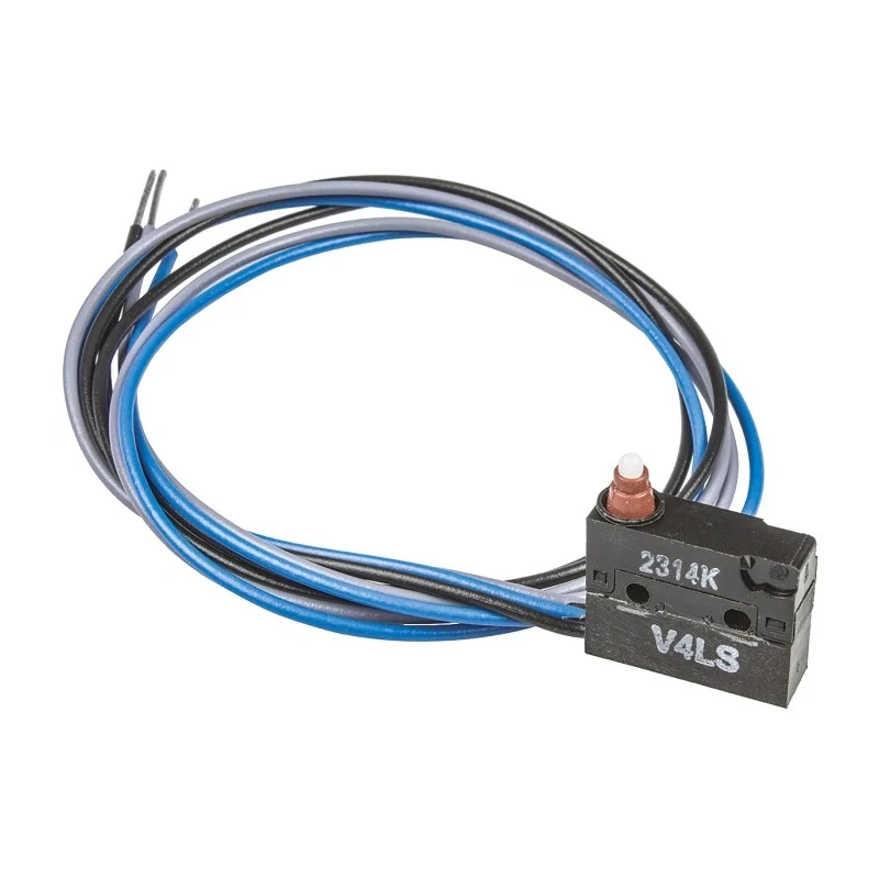 Saia-Burgess Plunger Snap Action Micro Switch with Pre-Wired Terminal 5A SPDT IP6K7 44710
