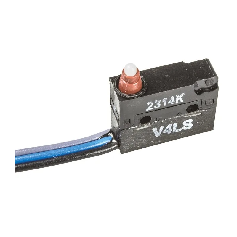 Saia-Burgess Plunger Snap Action Micro Switch with Pre-Wired Terminal 5A SPDT IP6K7 44710