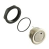 Schurter Illuminated Momentary Push Button Switch, Panel Mount, 19 mm Cutout, SPST, Green LED, 48 V DC/AC 1241.2856