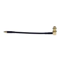 LPRS LPRS-MMCX Series Coaxial Cable Male Straight to Straight, 100 mm 50 Ω LPRS-MMCX-S-M-100-SMA-R-F-B