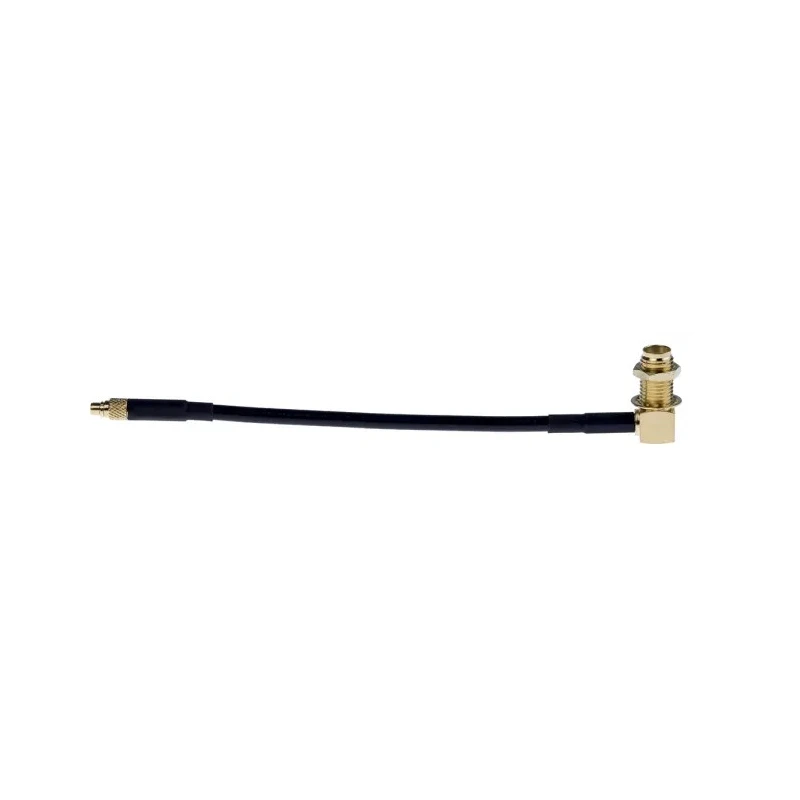 LPRS LPRS-MMCX Series Coaxial Cable Male Straight to Straight, 100 mm 50 Ω LPRS-MMCX-S-M-100-SMA-R-F-B