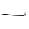 LPRS LPRS-MMCX Series Coaxial Cable Male Straight to Straight, 100 mm 50 Ω LPRS-MMCX-S-M-100-SMA-R-F-B