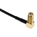 LPRS LPRS-MMCX Series Coaxial Cable Male Straight to Straight, 100 mm 50 Ω LPRS-MMCX-S-M-100-SMA-R-F-B
