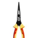 Bahco Long Nose Plier Serrated 200mm Overall VDE/1000V Approved, 72mm Jaw 2430 S-200