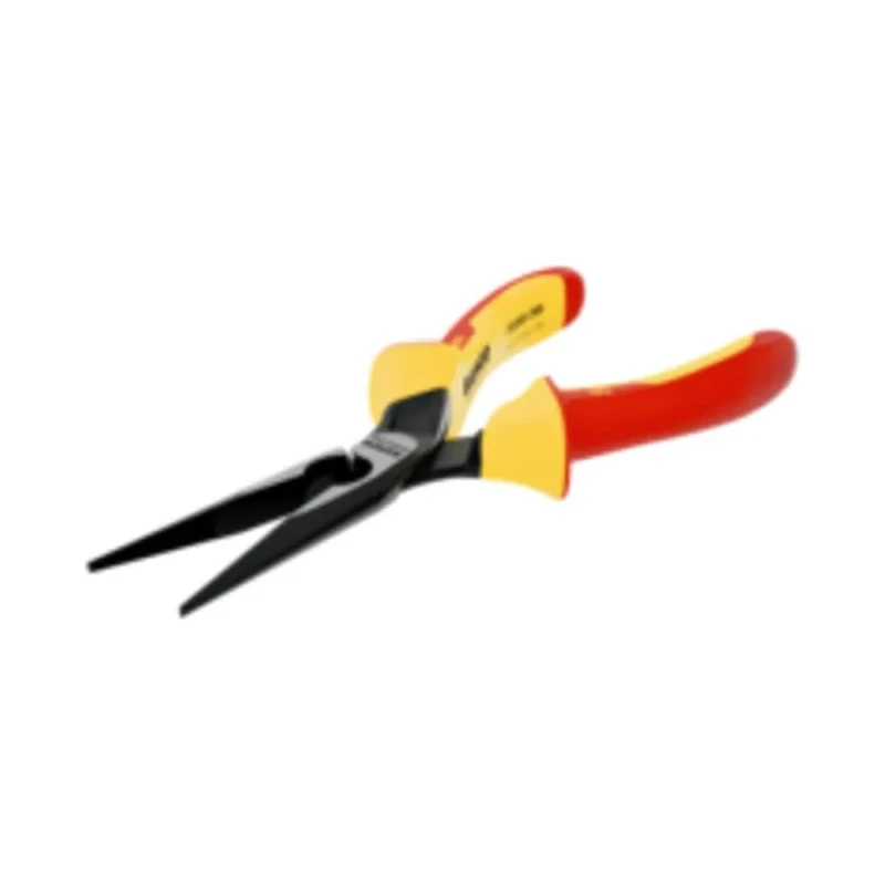 Bahco Long Nose Plier Serrated 200mm Overall VDE/1000V Approved, 72mm Jaw 2430 S-200