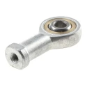 Parker M4 Female Galvanised Steel Piston Rod Ball Joint, 5mm Bore Metric P1A-4CRS