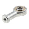Parker M4 Female Galvanised Steel Piston Rod Ball Joint, 5mm Bore Metric P1A-4CRS
