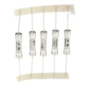 Eaton 6.3A T Ceramic Cartridge Fuse, 5 x 20 mm, 250V AC, Time Delay S505H-V-6-3-R