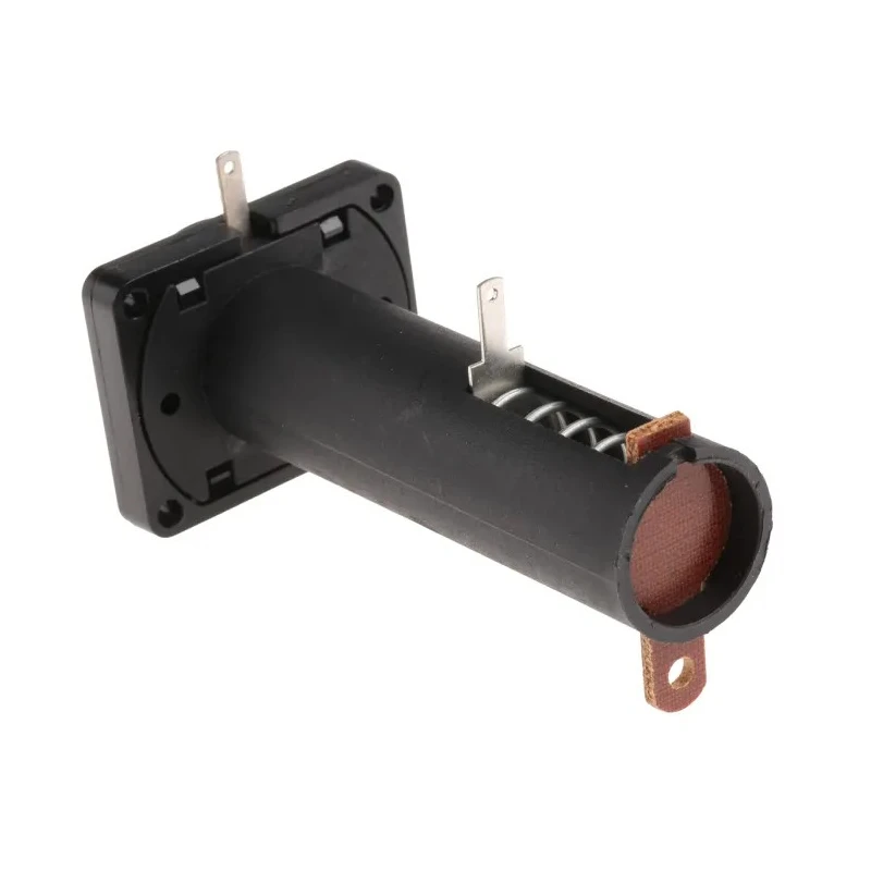 Bulgin AA Battery Holder Panel Mount Glass Filled Polyester Polycarbonate Nylon Body Solder Tag Termination BXS011/1