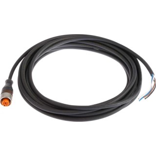Lumberg Automation Female 4 Way Straight to Unterminated Sensor Actuator Cable, PUR Jacket, 250V RKT 4-225/5M
