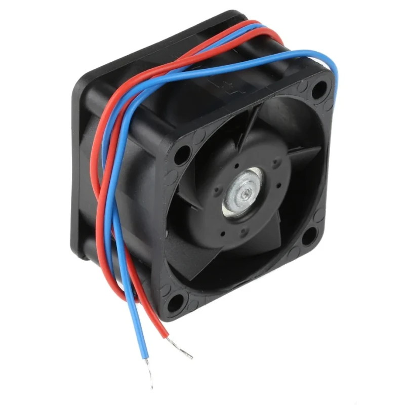 ebm-papst 400 Series Ball Bearing DC Axial Fan, 24V DC, 3.6W Power, 24 m³/h Airflow, 150 mA Max Current, 40mm Frame 414JHH