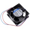ebm-papst 8300 Series High Performance Ball Bearing Axial Fan, 48V DC, 80 m³/h Air Flow, 5.8 W Power, Rated, 80 mm Frame IP68